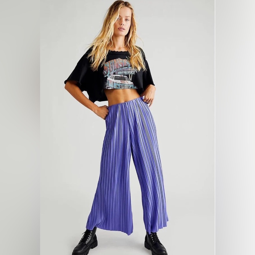 Free People Winona pleated pants